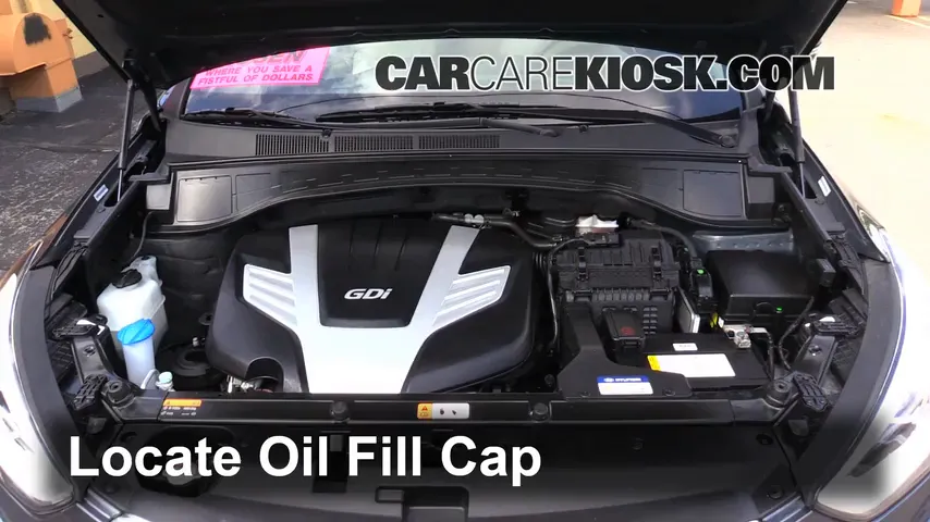 2013 Hyundai Santa Fe GLS 3.3L V6 Oil